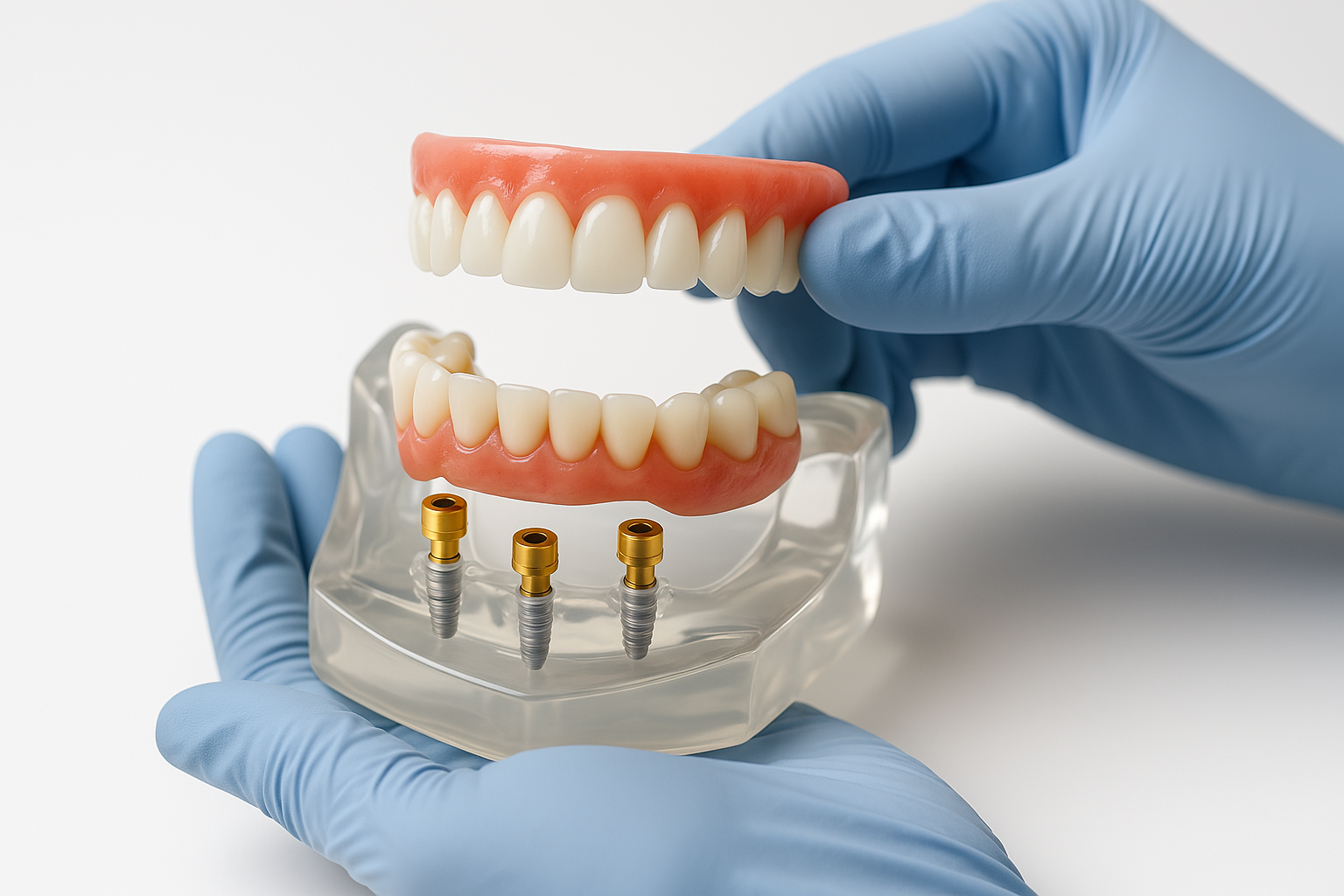 Implant Stabilized Overdentures - dental implant option Highland IN by Dr. Pulver